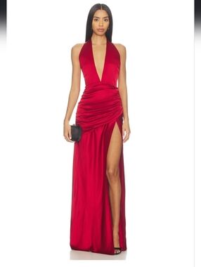 Carlotta Gown in Red